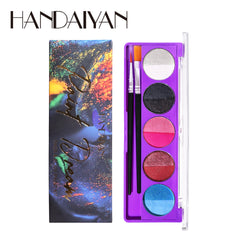 New Fluorescent UV Water-Soluble Body Painting Makeup Palette for Festivals and Stage Makeup | 11g