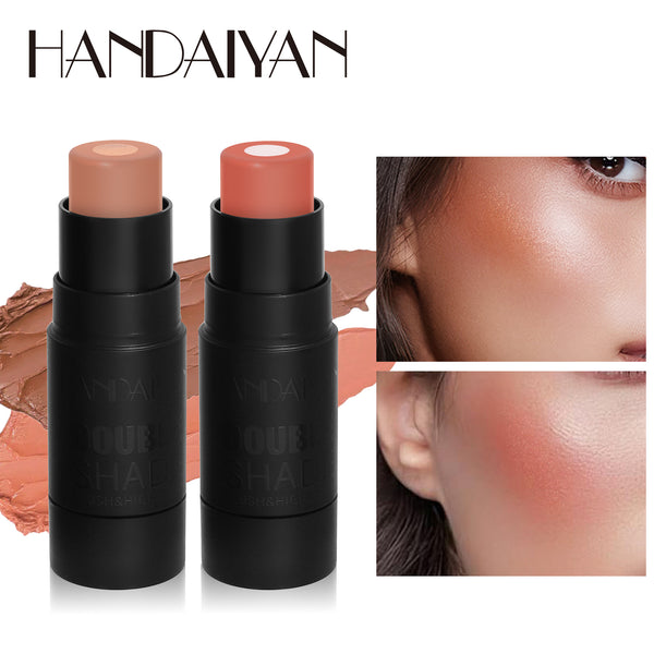 Color Enhancing Solid Blush Stick: Highlighting Contour and Cheek Color Cream
