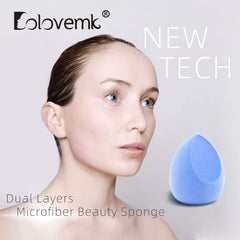 4PCS Microfiber Velvet Sponge Soft Makeup Sponge