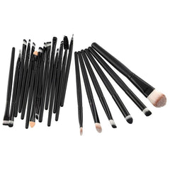 Set of 20, Makeup Eyeshadow/Eyeliner/Lip Brushes - Dolovemk Beauty
