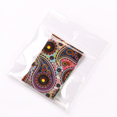 PureChic Luxury Galaxy Nail Stickers | Fashionable Starry Nail Transfer Foils | Mixed Styles Set - 10 Sheets, 4*20cm