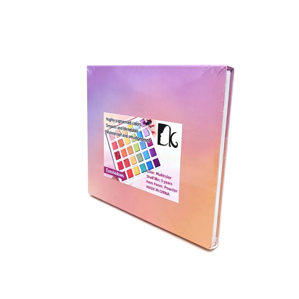 Dreamy Rainbow 30 Colors Eyeshadow Palette - Shimmer, Matte & Glitter Shades