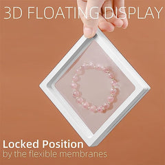 Dolovemk 10 Pieces 3D Floating Frame Display Holder Stands for Medallions, 4.3