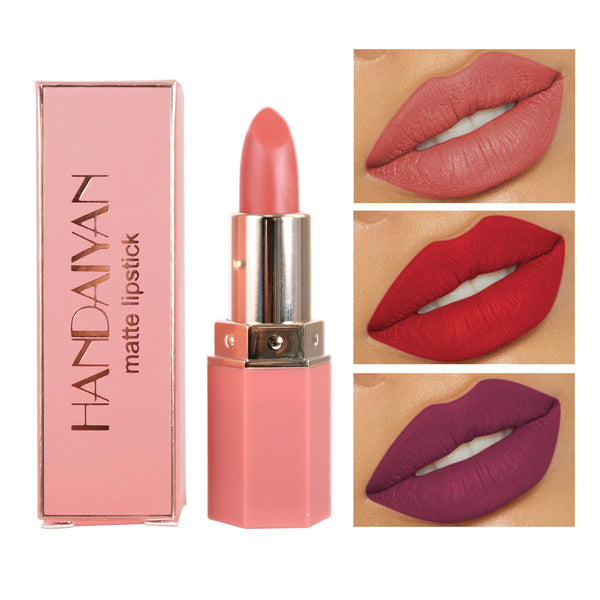 Amazon Hot-Selling 6-Color Matte Moisturizing Lipstick Set for Luscious Lips