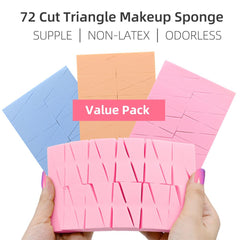72PCS Beauty Makeup Sponge Blender