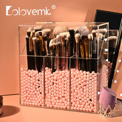 Acrylic Makeup brush storage box