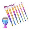 Colorful Mermaid Brushes Set - Dolovemk Beauty