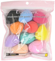 10 Colors Makeup Sponges - Latex Free