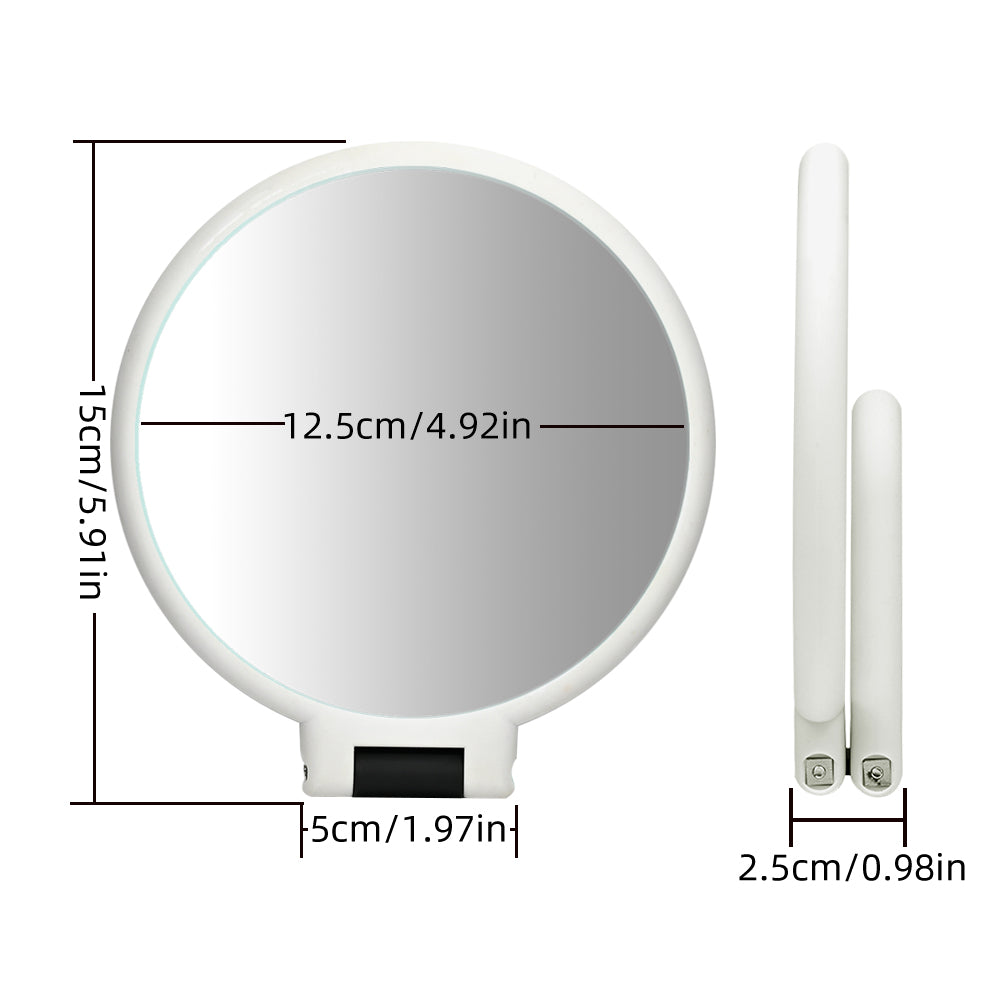 10x Magnification Duo sides mirror Travel Size Mirror Dolovemk Beauty